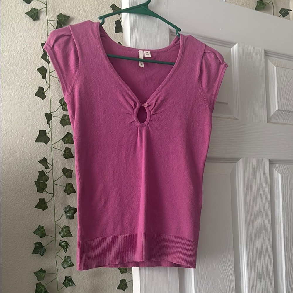 Elegant Pink Women's Top